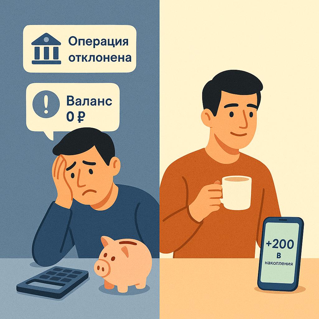 Сравнение ручного и автоматического накопления